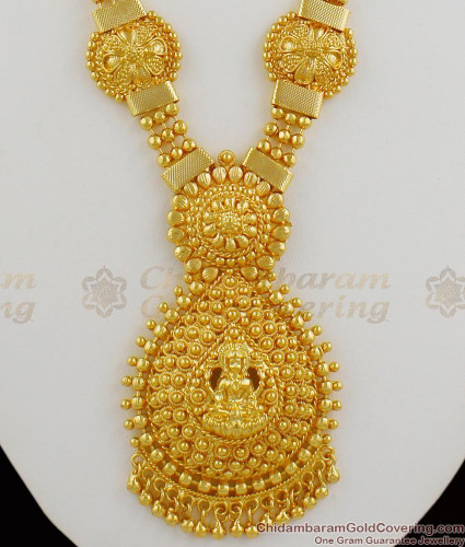 Heavy Grand lakshmi Haram Design 
