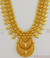 Magnificent Kerala Model Bridal Wear Heavy Gold Inspired Haram Malai HR1207