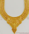 Grand Gold Calcutta Design Forming Haram Jewellery Set Bridal Collection HR1211