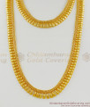 Plain Gold Antique Model Imitation Haram Necklace Bridal Set Jewelry For Marriage HR1235