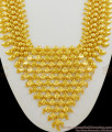 Luxurious Mango With Heart Model Gold Plated Long Heavy Haaram Governor Malai HR1249