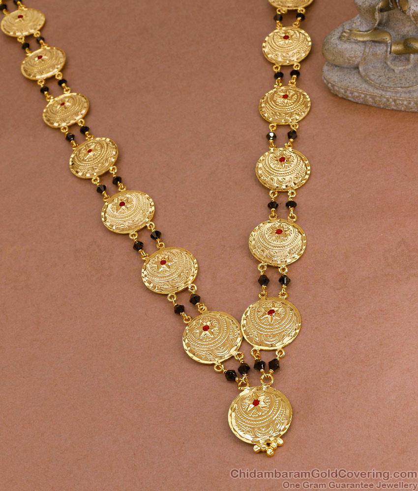 Islamic Traditional Galsar Grand Two Line Black Crystal Crescent Coin Haaram HR1324