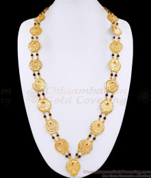 Islamic Traditional Galsar Grand Two Line Black Crystal Crescent Coin Haaram HR1324