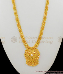 Fancy AD White Crystal Gold Plated Long Haram Bridal Jewelry With Beads For Ladies HR1341 Fancy AD White Crystal Gold Plated Long Haram Bridal Jewelry With Beads For Ladies HR1341