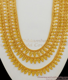 Traditional Three Layer Binding Kerala Haram Bridal Wear Jewelry Collection Online HR1380 Traditional Three Layer Binding Kerala Haram Bridal Wear Jewelry Collection Online HR1380