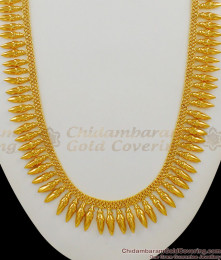 Traditional Kerala Mullai mottu Gold Plated Haram Jewelry Collection HR1384 Traditional Kerala Mullai mottu Gold Plated Haram Jewelry Collection HR1384