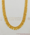 Light Weight Kerala One Gram Gold Bridal Haram Mullaipoo Design Jewellery Online HR1385