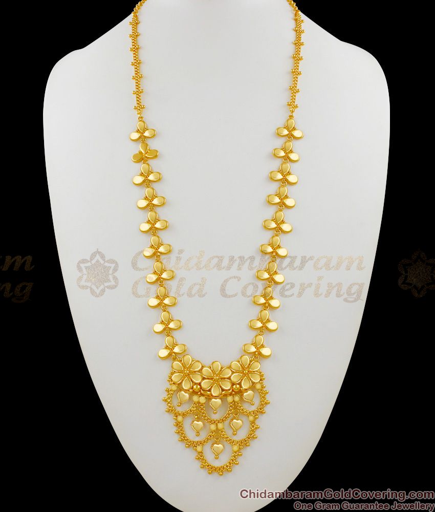 Simple Light Weight Short Haram Necklace Bridal Wear Jewelry HR1387