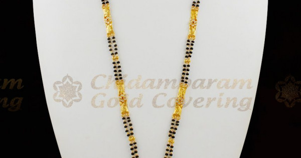 Double hotsell line mangalsutra