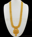 Traditional Kerala Trendy Pattern Gold Dollar With Ruby Stone Bridal Haaram Collection HR1465 Traditional Kerala Trendy Pattern Gold Dollar With Ruby Stone Bridal Haaram Collection HR1465