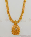 New Arrivals Real Gold Bridal Haram With White Stone Jewelry HR1535