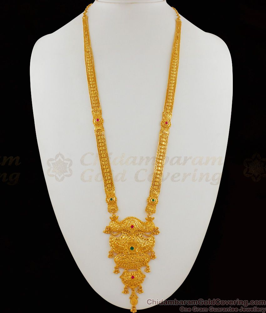 Real Gold Design Forming Haram Jewellery Bridal Collections HR1538