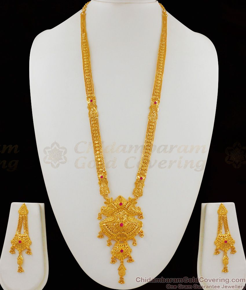 Wedding Collections Real Gold Forming Designs Bridal Wear HR1539