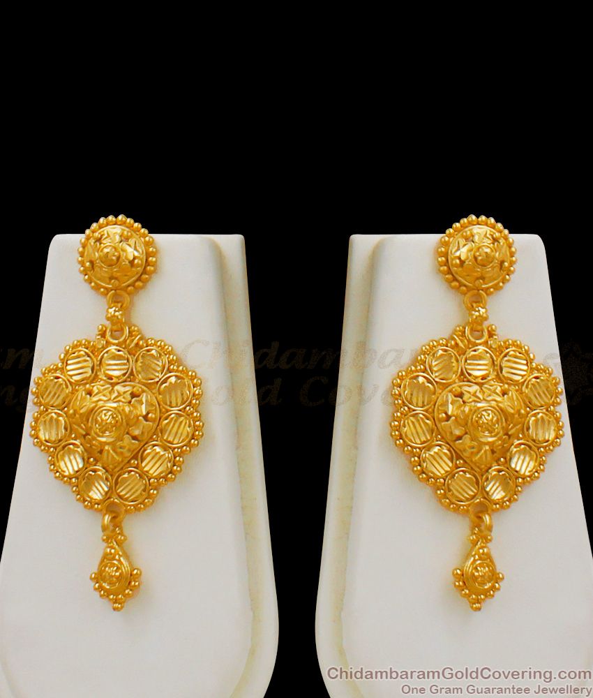 Beautiful Gold Pattern Kerala Haram Bridal Collection For Ladies HR1545