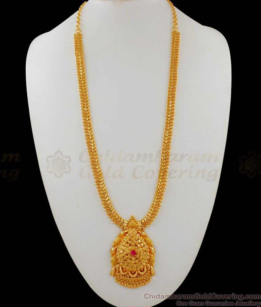 Grand Marriage Gold Haram Designs Imitation Jewelry Shop Online HR1615
