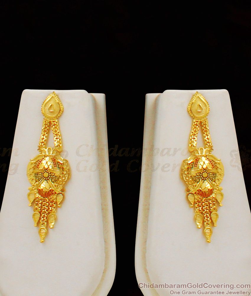 Premium Enamel Haaram Forming Pattern With Earring Combo Set HR1640