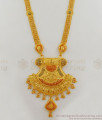 Best Collection Real Gold Haaram Design Forming Pattern With Earring HR1646
