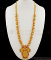 Grand Multi Colour Stone Long Necklace For Ladies  One Gram Gold Jewelry HR1653