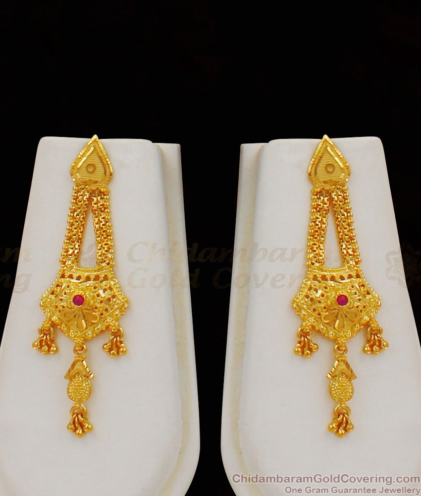 Beautiful Gold Haaram Design Long Dollar Chain Forming Gold Plated Jewelry HR1686