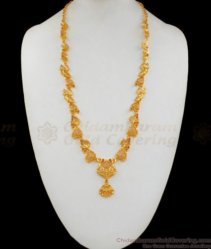Sri Lankan Model Gold Haaram Design 
