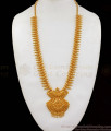 Traditional Gold Haaram Design From Chidambaram Gold Covering HR1792