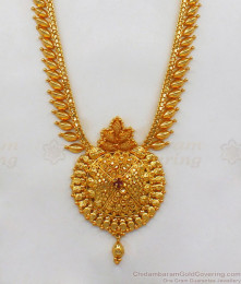 Impressive One Gram Gold Haram Design Gold Plated Jewelry HR1798 Impressive One Gram Gold Haram Design Gold Plated Jewelry HR1798