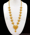 Valentine Heart Design Gold Dollar Long Chain Haram For Wedding HR1821