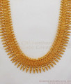 New Spiral Mullai Poo Type Gold Haram For Traditional Wear HR1841