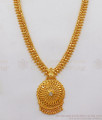 Simple Design One Gram Gold Beaded Haram Collections HR1882