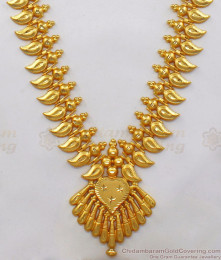 Gorgeous Mango Model Kerala Gold Bridal Wear Haram Grand Malai HR1900 Gorgeous Mango Model Kerala Gold Bridal Wear Haram Grand Malai HR1900