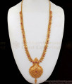 New Collection Ruby Stone Gold Haram From Chidambaram Gold Covering HR1923