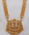 Grand Impon Haram Big Dollar Gati Stone Bridal Wear Dollar Chain For Ladies HR1970