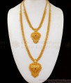 Heart Dollar Design Gold Haram Necklace Combo Collections HR2028