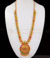 Big Dollar Ruby Emerald Stone Gold Long Haram Designs HR2086