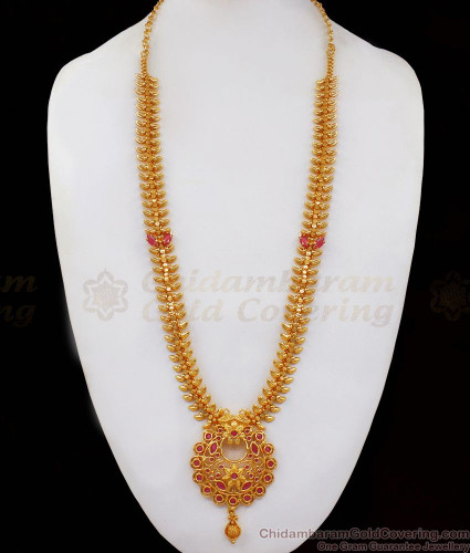 Long gold on sale haram designs
