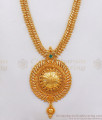 Big Dollar Gold Haram Emerald Stone Party Wear Fashion HR2132