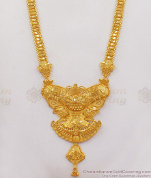 Majestic Butterfly Design Two Gram Gold Haram Earring Combo HR2153 Majestic Butterfly Design Two Gram Gold Haram Earring Combo HR2153