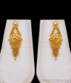 Hanging Pattern Forming Gold Haram Earring Combo HR2157