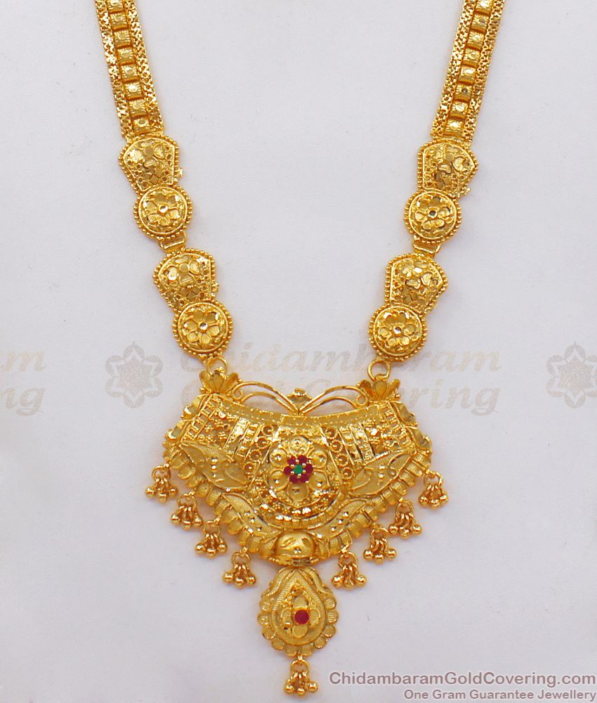 Grand New Collections Forming Gold Haram Earring Combo Shop Online HR2158