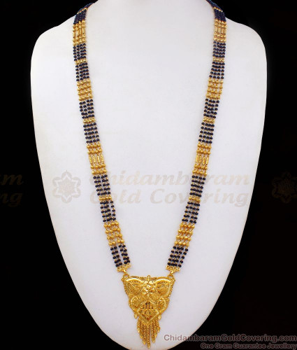 22K Gold Mangalsutra Nallapusalu Chains With Pendants -Indian Gold Jewelry  -Buy Online