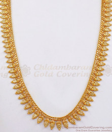 Latest Mullai Poo One Gram Gold Haram Imitation Jewelry HR2208