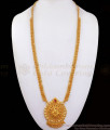 New Ruby Stone Flower Pendant Gold Haram Womens Fashion HR2231