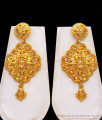 Luxurious 2 Gram Gold Haram Bridal Wear Earring Combo HR2235