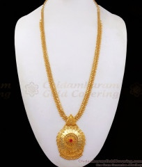 Handcrafted Gold Plated Haaram Ruby Stone Traditional Indian jewelry HR2239 Handcrafted Gold Plated Haaram Ruby Stone Traditional Indian jewelry HR2239