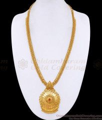 Handcrafted Gold Plated Haaram Ruby Stone Traditional Indian jewelry HR2239 Handcrafted Gold Plated Haaram Ruby Stone Traditional Indian jewelry HR2239