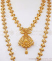 Grand Long Haram Gold Imitation Jewelry Necklace Combo Set HR2262