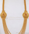 Gorgeous Gold Plated Layered Haaram Heart Shaped Side Pendant HR2264 Gorgeous Gold Plated Layered Haaram Heart Shaped Side Pendant HR2264