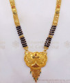 One Gram Gold Mangalsutra Haram Meenakari Pattern With Price HR2288