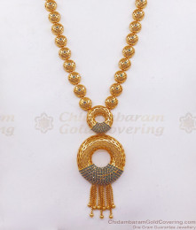 Bridal Wear Gold Imitation Haram Emerald Stone HR2298 Bridal Wear Gold Imitation Haram Emerald Stone HR2298