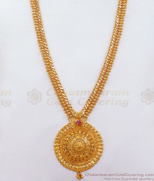 Simple Real Gold Pattern Haram Design Ruby Stone Shop Online HR2301 Simple Real Gold Pattern Haram Design Ruby Stone Shop Online HR2301